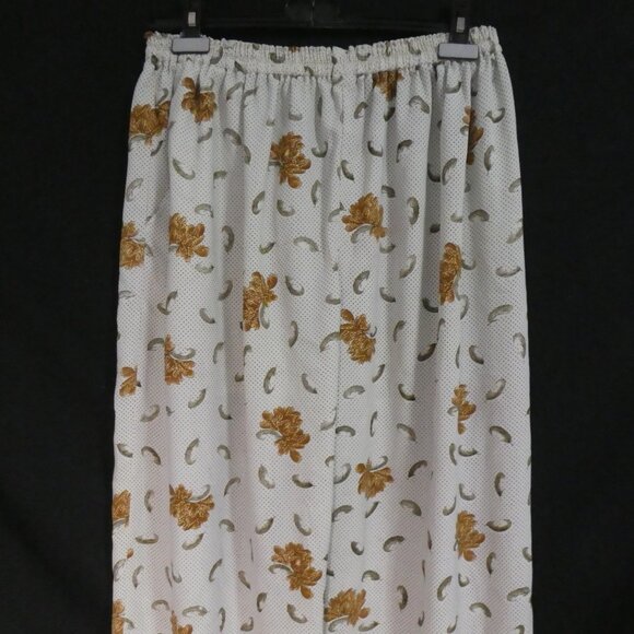 Handmade Floral Print Lounge / Pajama Pants | 13 inch waist, measured - Picture 13 of 16